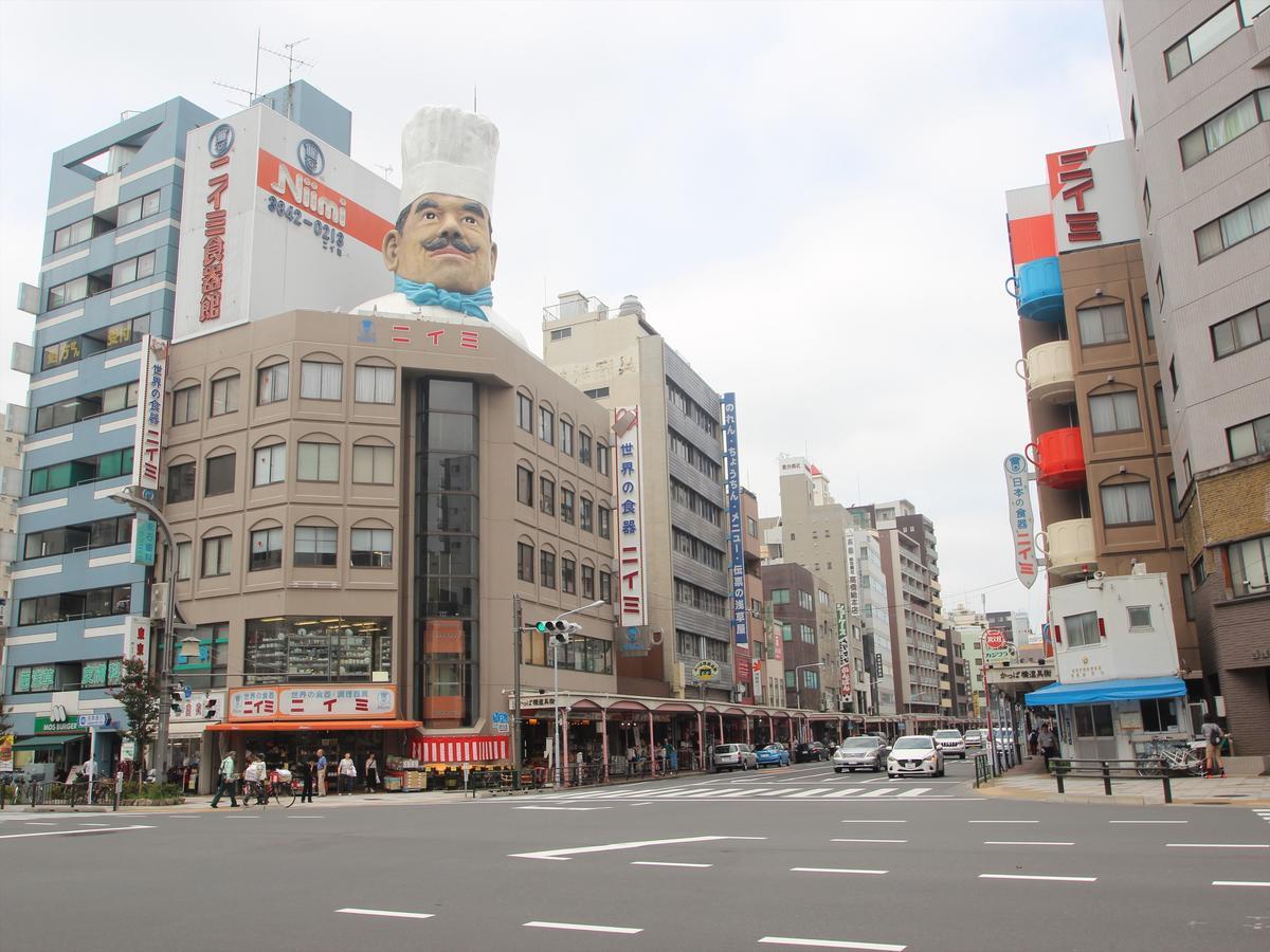 Apa Hotel Asakusa Kaminarimon Präfektur Tokio Exterior foto