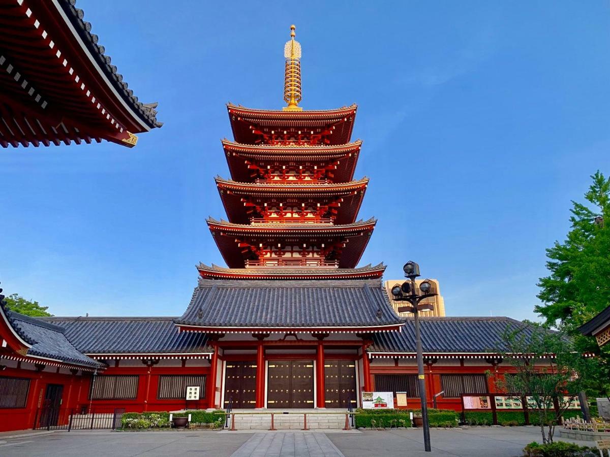 Apa Hotel Asakusa Kaminarimon Präfektur Tokio Exterior foto